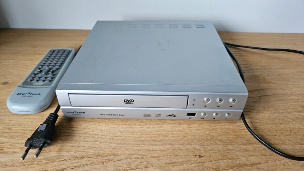 DigiTech PVD-800S DVD-speler (Progressive Scan) – Inclusief, Audio, Tv en Foto, DVD spelers, Ophalen, Dvd-speler