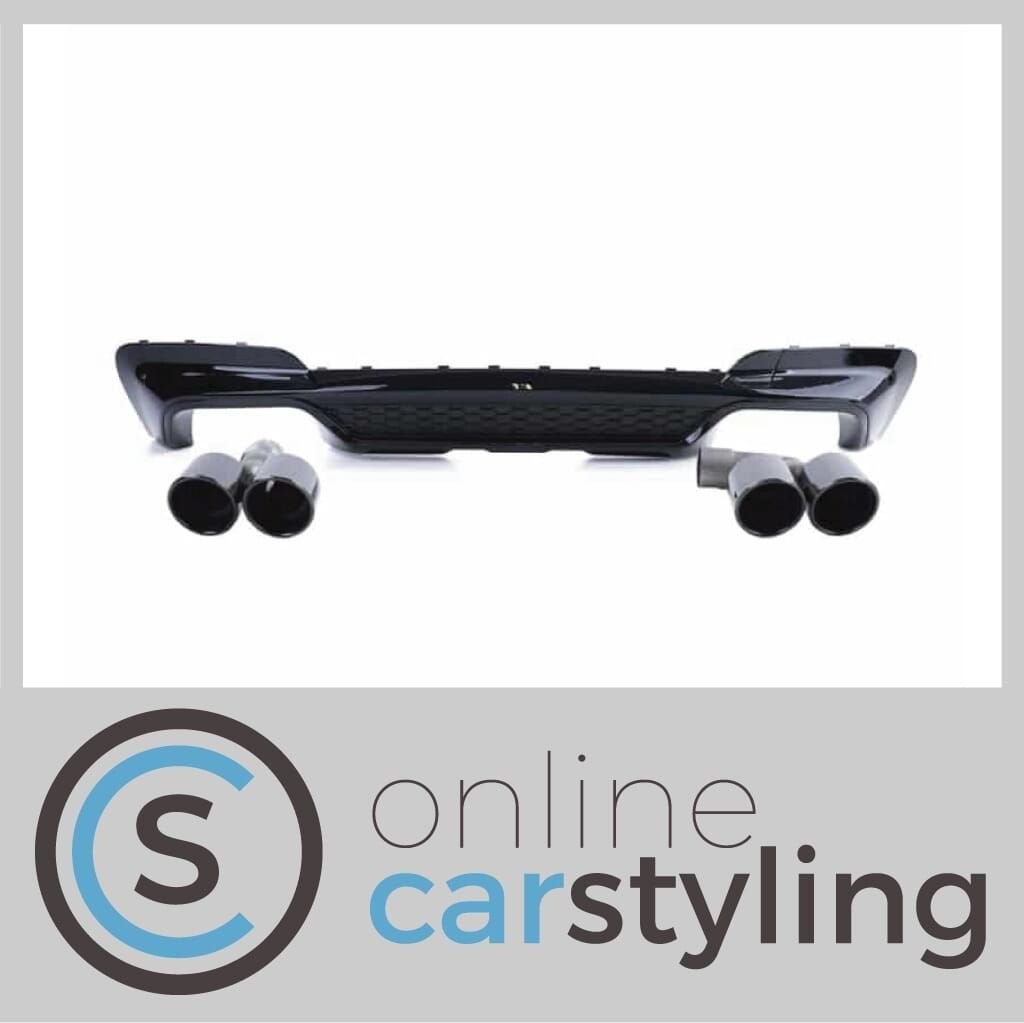 Achterbumper Diffuser BMW X3 G01 Glossy Black, Autos : Divers, Tuning & Styling, Enlèvement ou Envoi