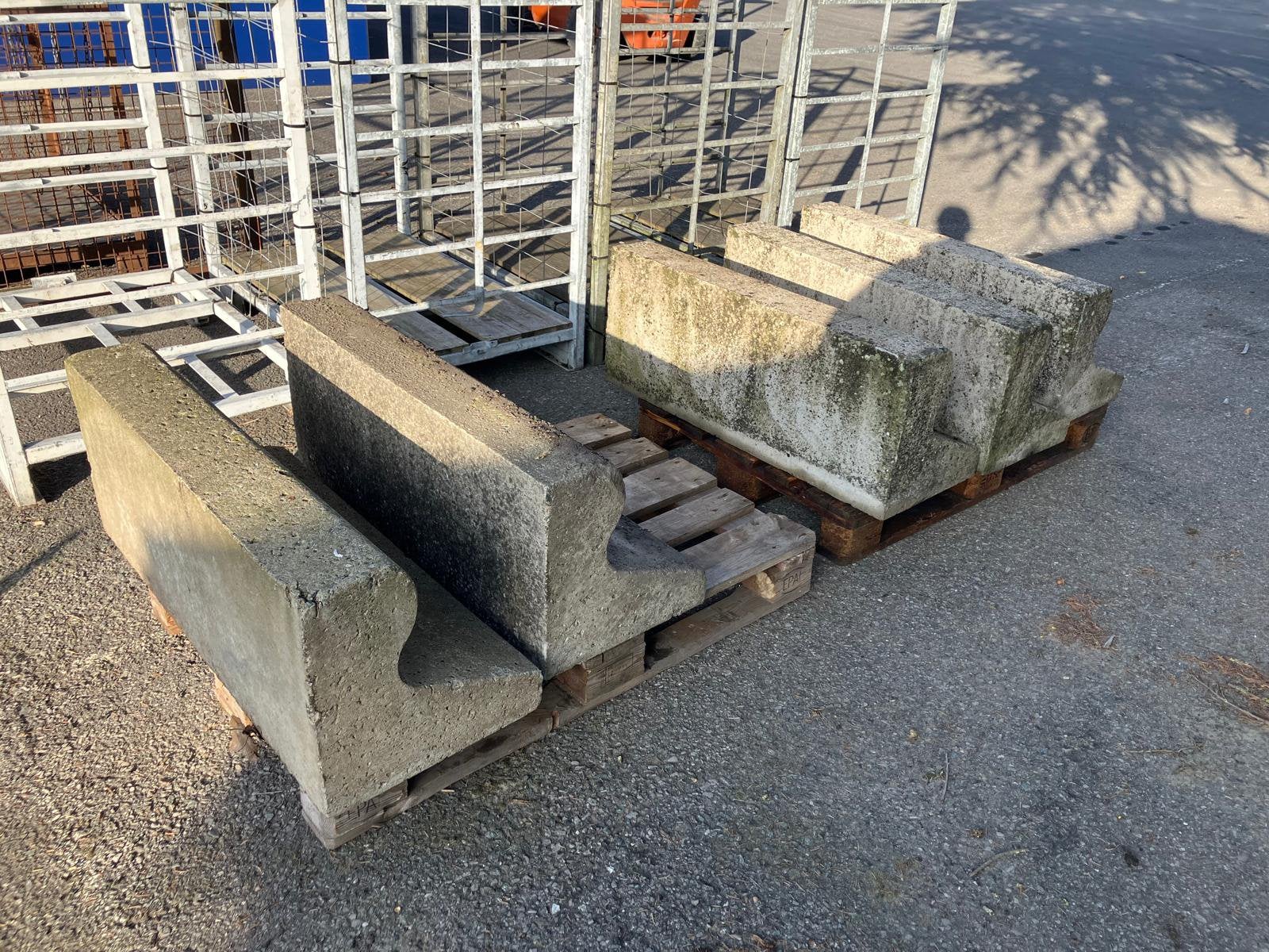 Blocs en béton, Enlèvement, Comme neuf