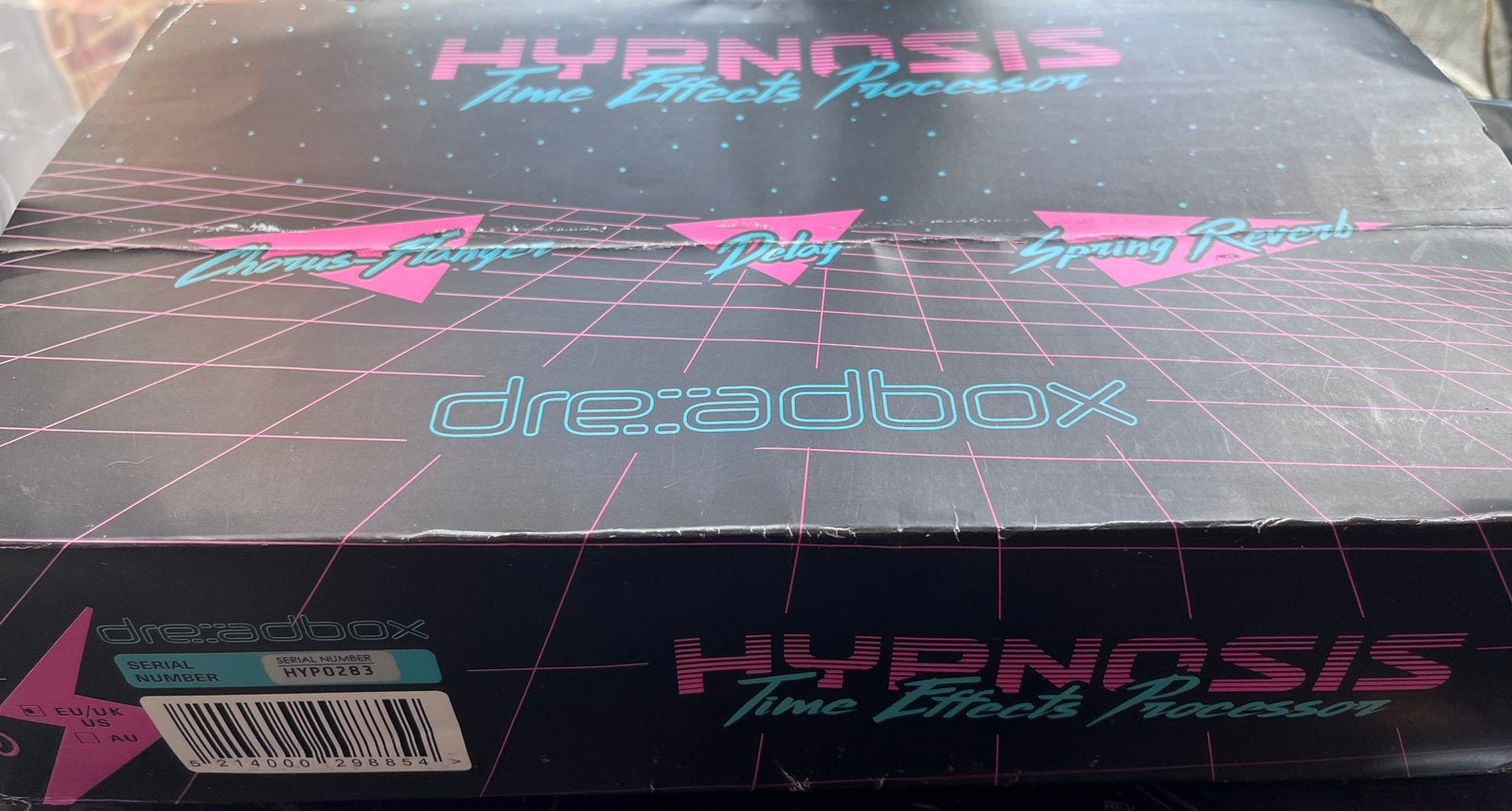 Dreadbox Hypnosis (analog spring reverb/delay/flanger), Enlèvement ou Envoi, Comme neuf