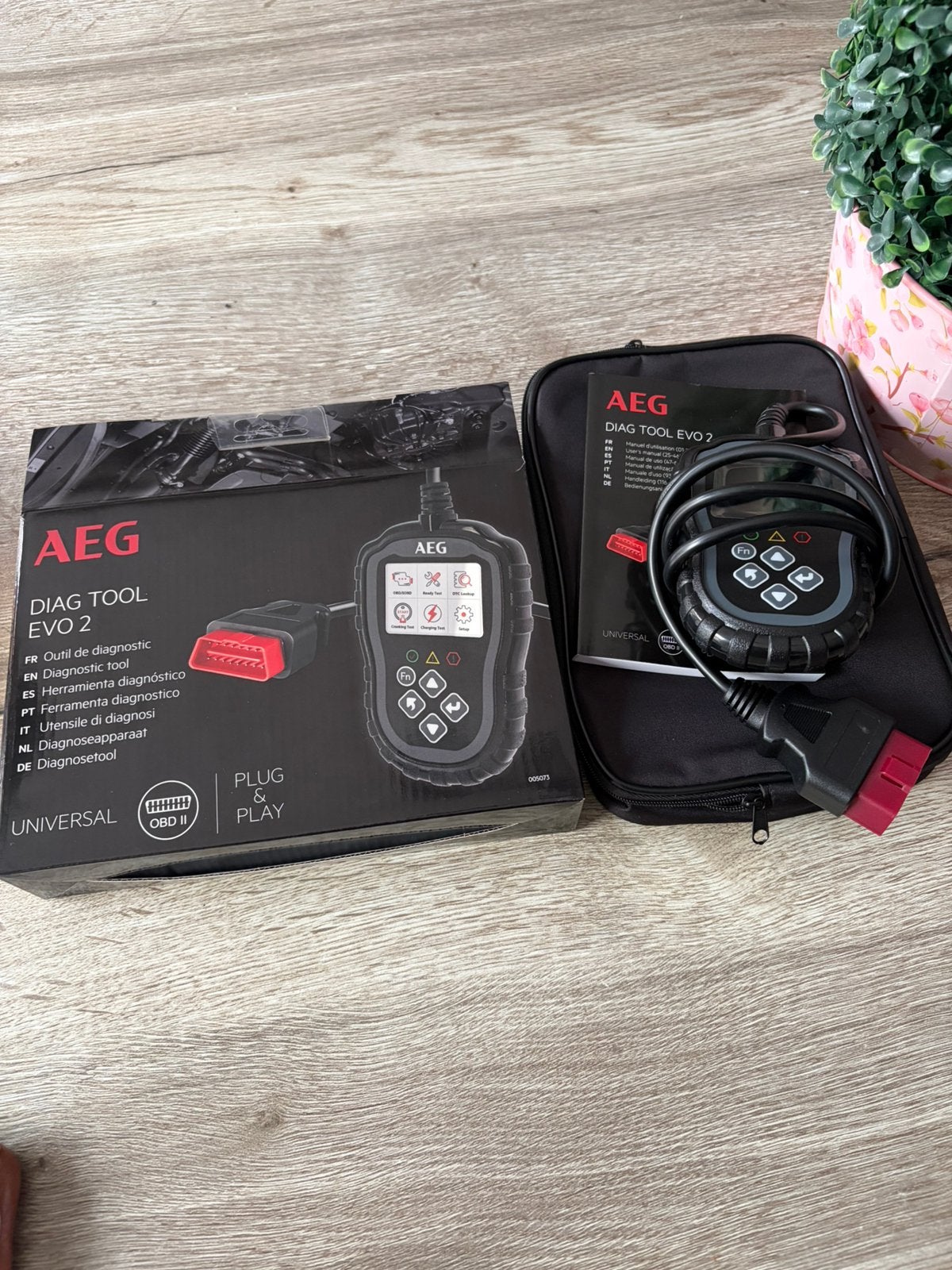 AEG-autodiagnostiek, Ophalen, Nieuw