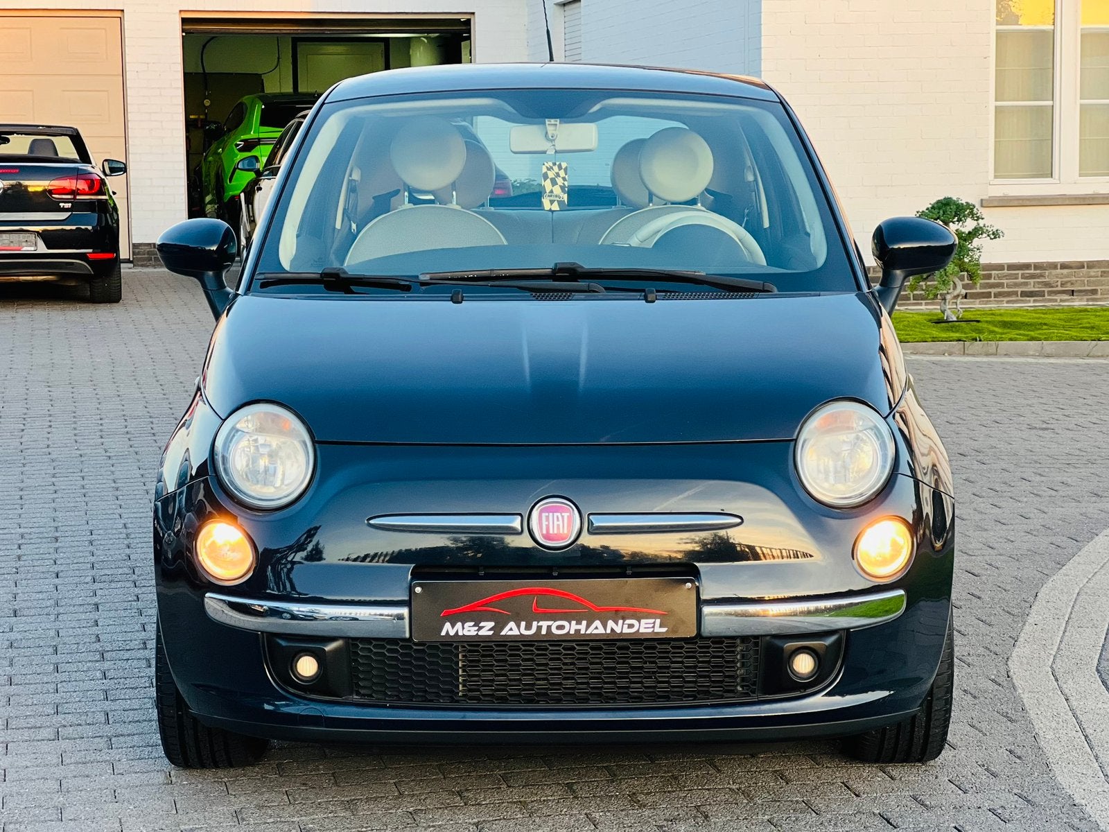 FIAT 500 | 1.2i BENZINE | Euro 5 | 2012 | 135.000 KM | AIRCO, Auto's, Euro 5, Blauw, Bedrijf, 5 zetels