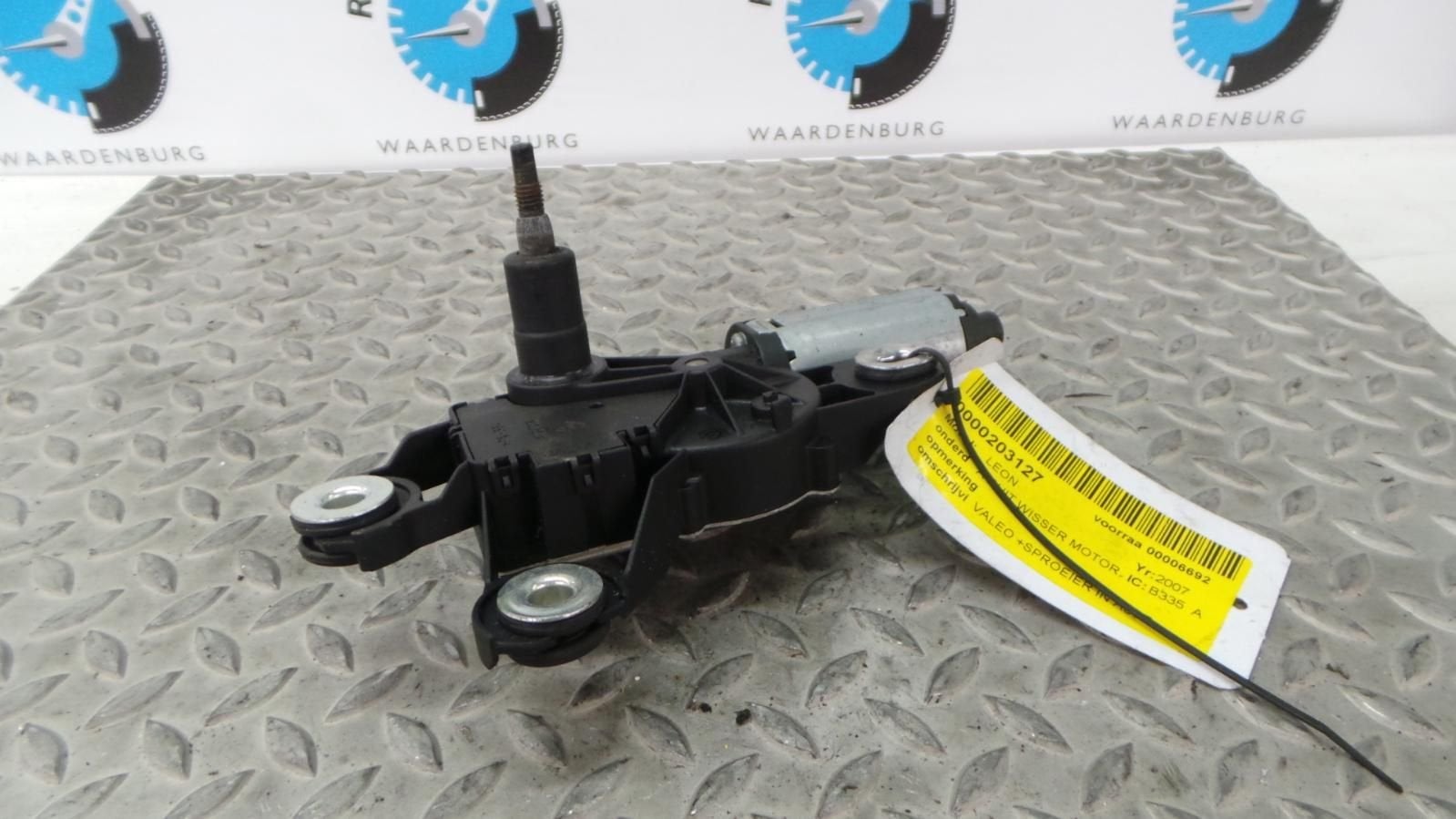 SEAT LEON RUITENWISSERMOTOR ACHTER 2007, Autos : Pièces & Accessoires, Vitres & Accessoires, Utilisé, ARN reconnu, Stiba membre