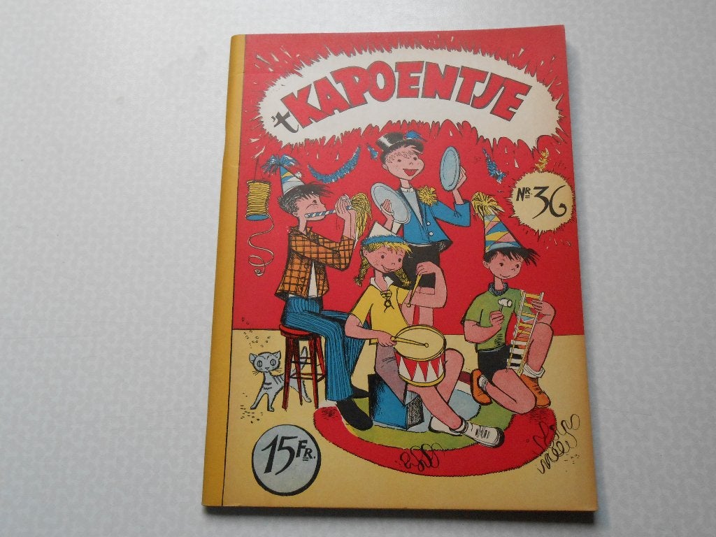 Kapoentjes Album 36 1 ste druk 1957., Marc Sleen, Eén stripboek, Nieuw, Ophalen of Verzenden