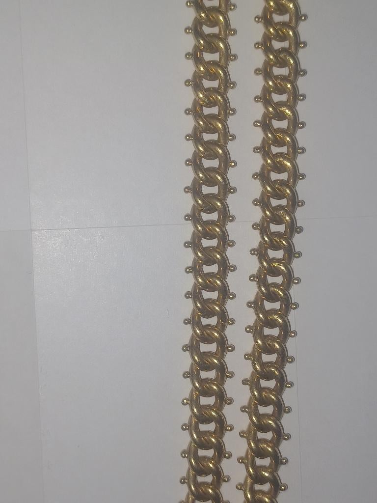 CHAINE EN OR 18 CARATS, Enlèvement, Comme neuf, Or, Or