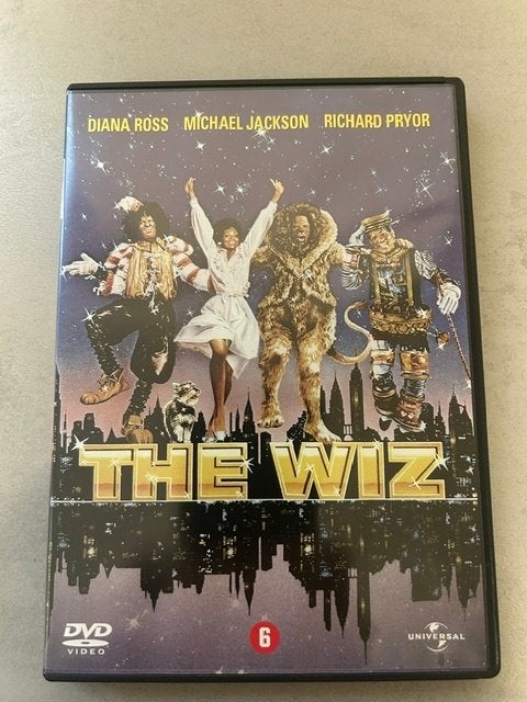 Musical The Wiz Michael Jackson - Diana Ross, Cd's en Dvd's, 1960 tot 1980, Ophalen of Verzenden, Engels, Engels