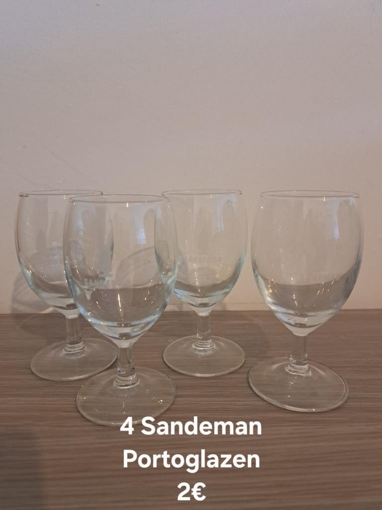 Sandeman Portoglazen, Verzamelen, Glas en Drinkglazen, Ophalen