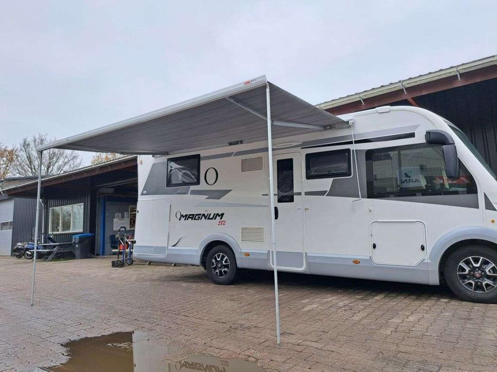Fiamma F 45 S Polar 450 royal grey luifel, Niet ingevuld, Niet ingevuld, Ophalen of Verzenden, Zo goed als nieuw