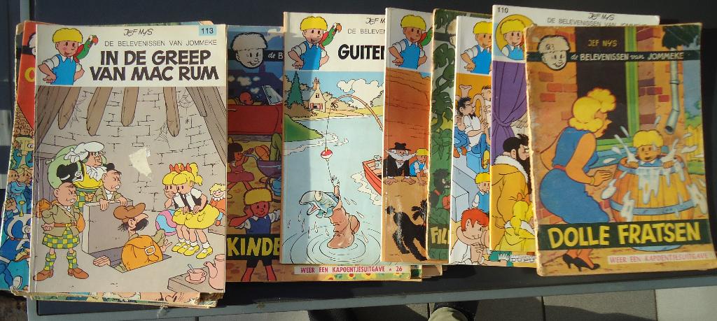 40 oude en nieuwere Jommeke’s strips, Boeken, Stripverhalen, Meerdere stripboeken, Ophalen of Verzenden, Gelezen, Jef Nys.