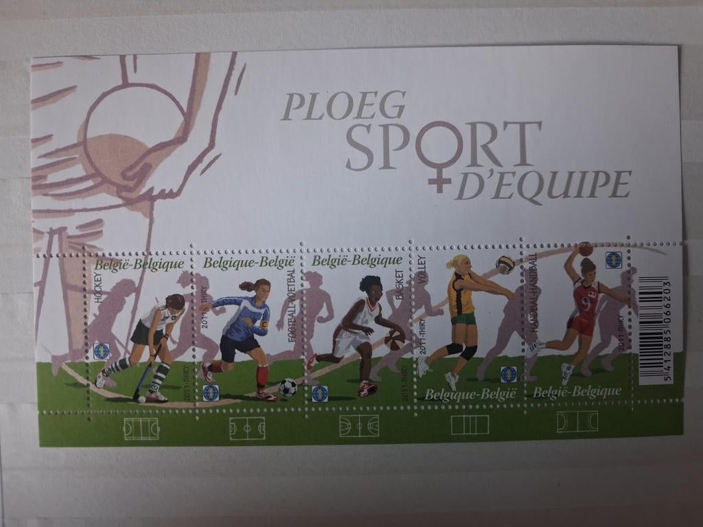 België OBP blok 190 postfris jaar 2011, Ophalen of Verzenden, Postfris