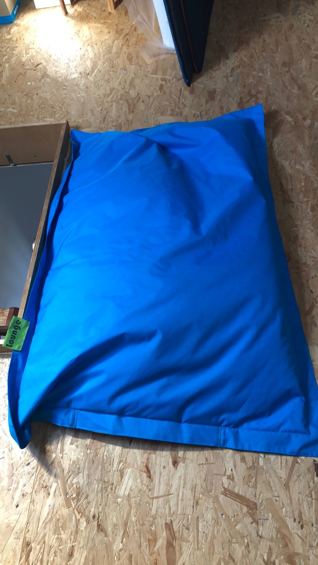 Zitzak, Ophalen, Gebruikt, Blauw, Zitzak