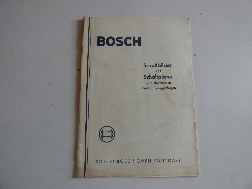 MANUEL DES SCHÉMAS ÉLECTRIQUES BOSCH, Motos, Enlèvement ou Envoi