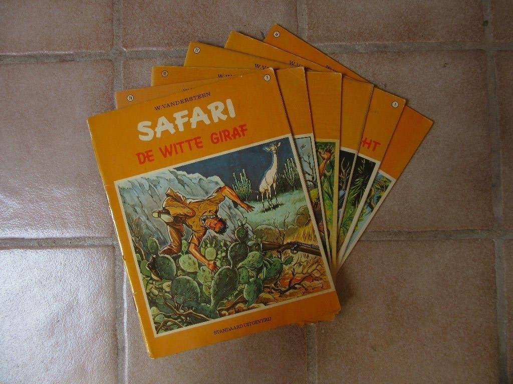 6 strips Safari, Boeken, Stripverhalen, Ophalen, Gelezen
