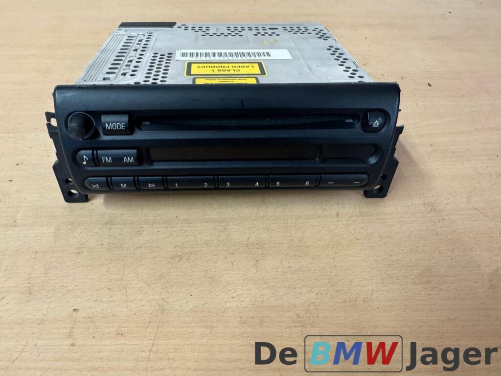 Autoradio cd-speler Alpine Mini R50 R53 65126934347, Gebruikt, Mini, Ophalen of Verzenden, Mini