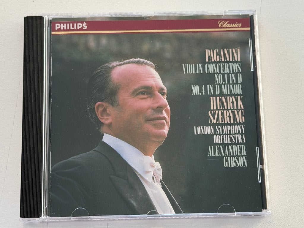 Paganini – Violin Concertos No.1 In D / No.4 In D Minor, Ophalen of Verzenden, Gebruikt