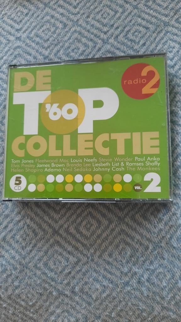 5cd Radio De Topcollectie ´60 volume 2, Cd's en Dvd's, Ophalen of Verzenden, Zo goed als nieuw, Pop