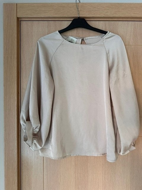 Blouse Terra di Siena maat TU (y0050), Maat 38/40 (M), Terra di Siena, Beige, Ophalen of Verzenden