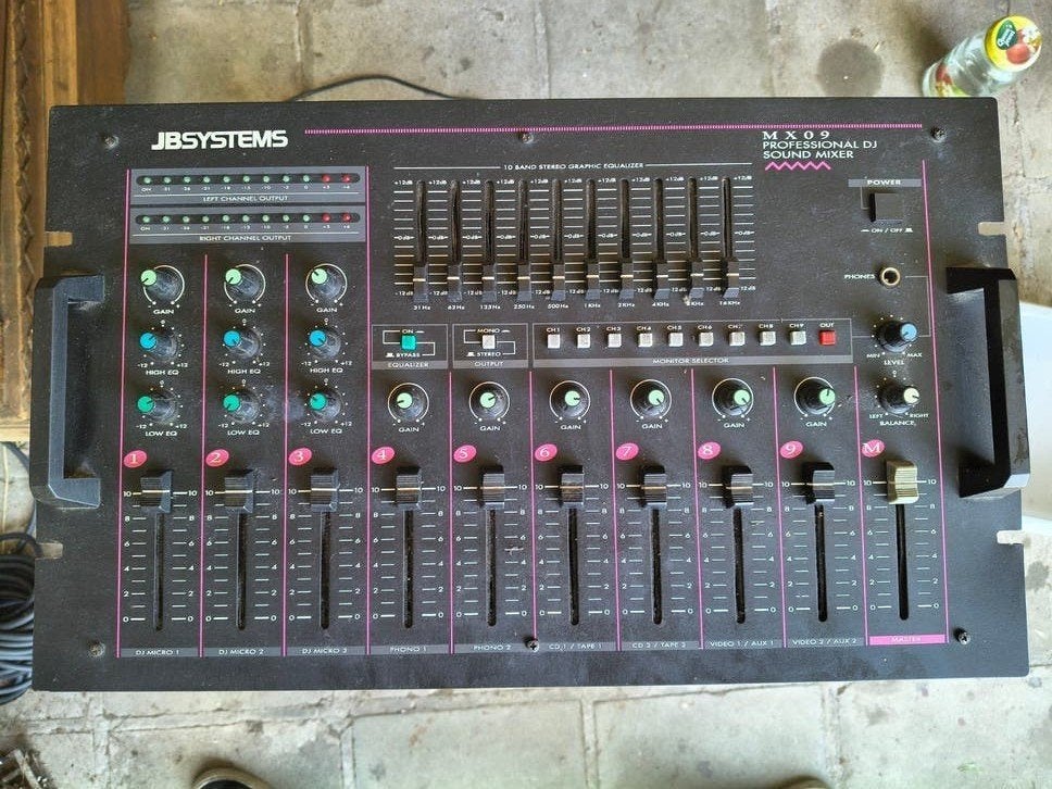 JB Systems MX09 DJ Mengpaneel, Ophalen of Verzenden