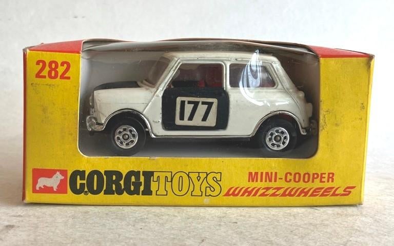 Mini Cooper Whizzwheels Corgi Toys # 282 boxed., Hobby & Loisirs créatifs, Voitures miniatures | 1:43, Utilisé, Voiture, Corgi
