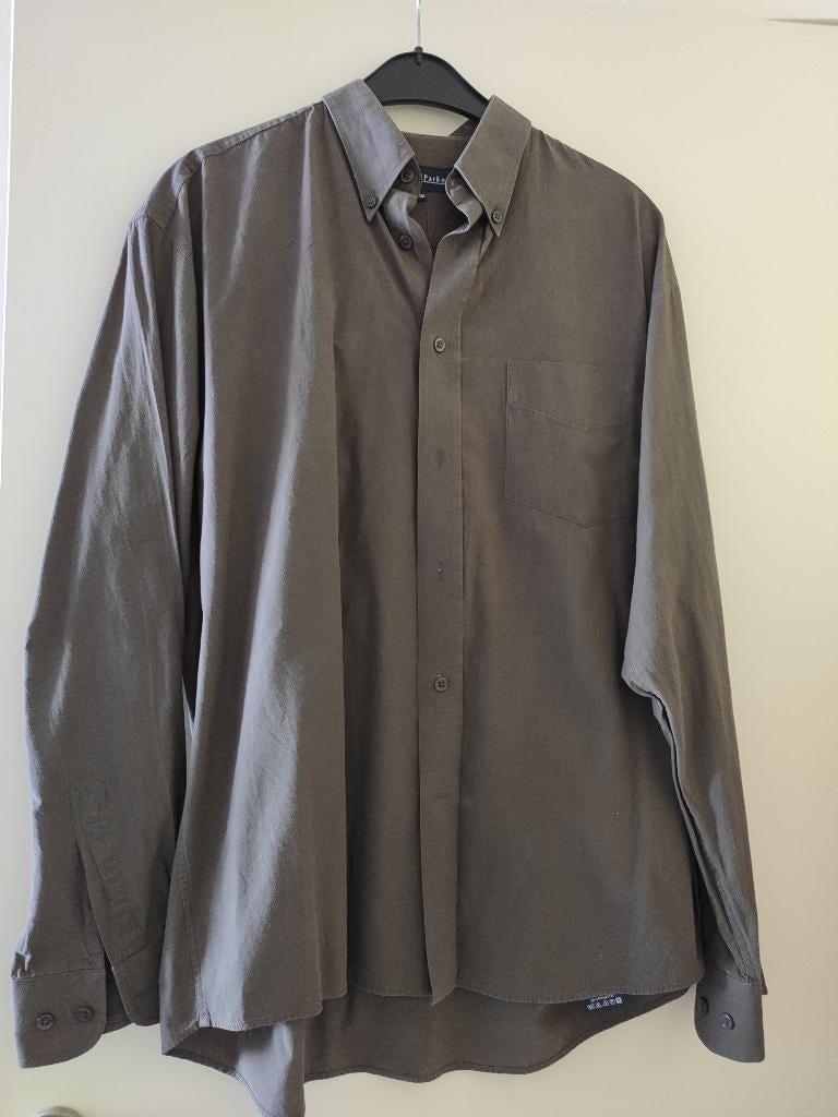 Hemd kaki, Charlie Parker, maat 39/40 of M, Kleding | Heren, Ophalen, Overige kleuren, Charlie Parker, Halswijdte 39/40 (M)