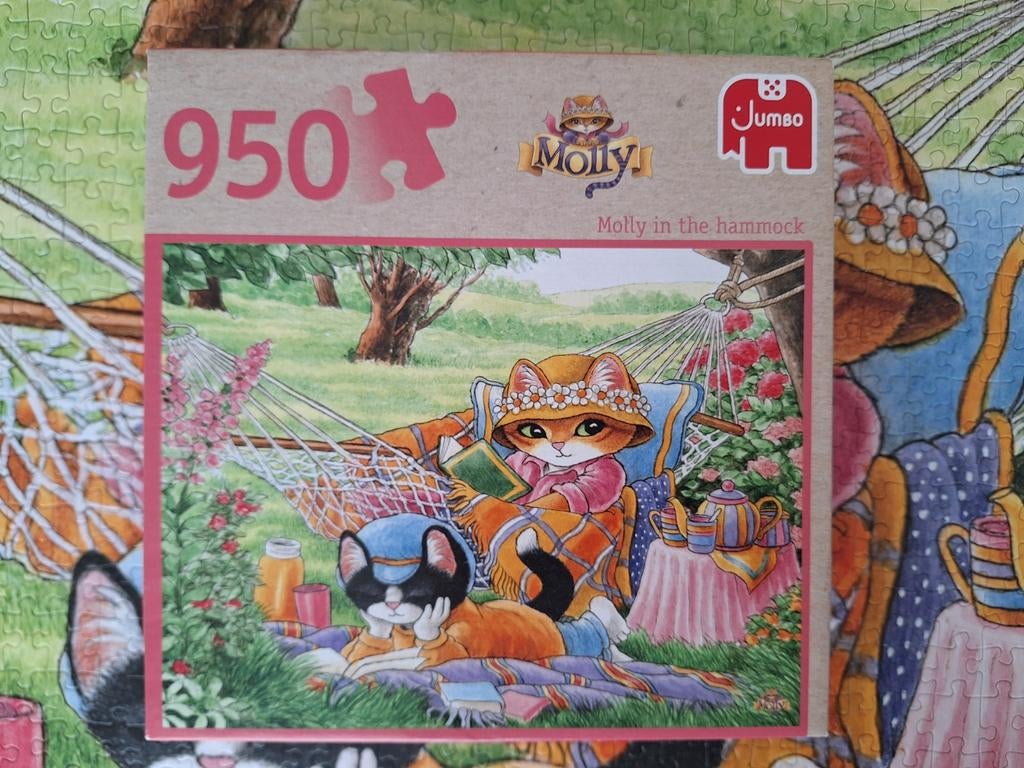 Puzzle Jumbo de 950 pièces, Enlèvement