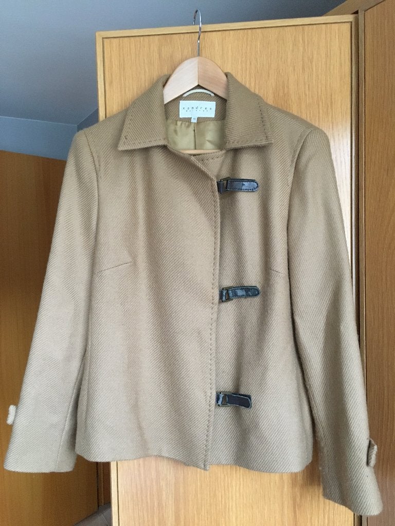vest Xandres beige maat 42, Taille 42/44 (L), Enlèvement ou Envoi, Beige, Porté