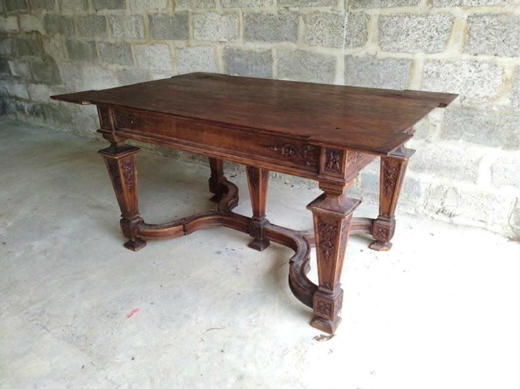 Ancienne grande table ou bureau, Enlèvement ou Envoi