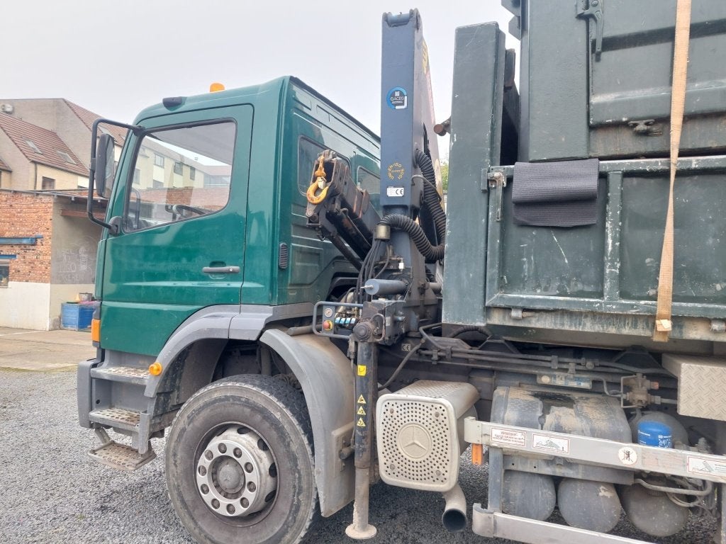 Mercedes Atego 1923K/7,1 4x2 *Kipper+Kraan+2x Container, Stof, Mercedes-Benz, Bedrijf, 2 deurs