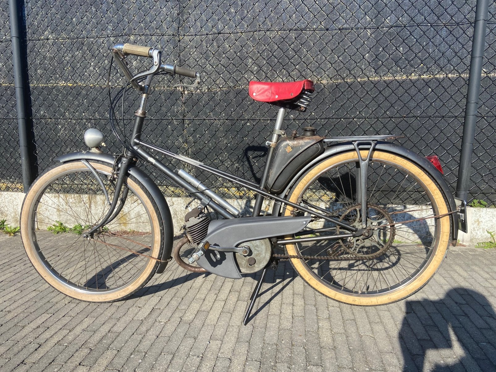 Mobylette motobecane au33, Enlèvement