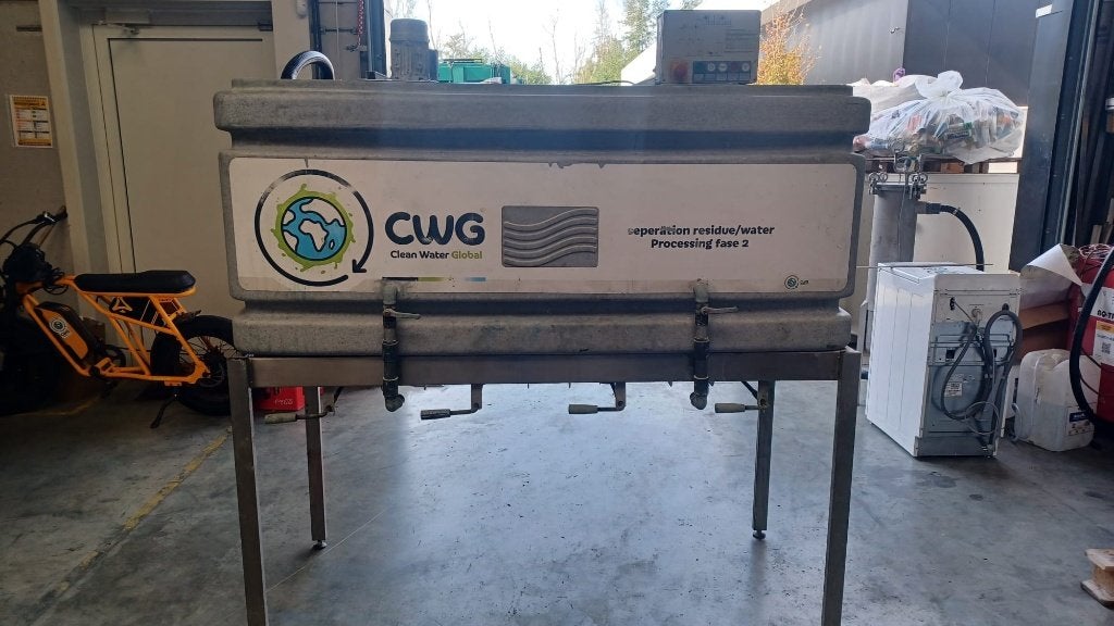 Cuve de coagulation Trivec avec 2 agitateurs, Enlèvement ou Envoi, Utilisé