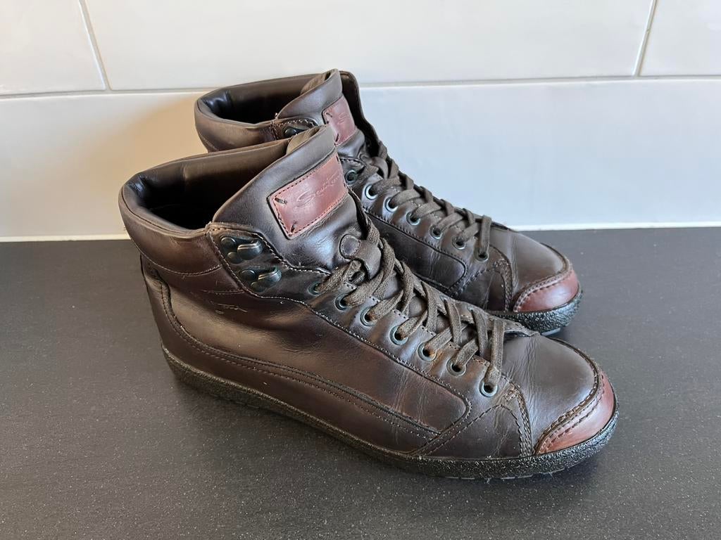 Santoni herenschoenen maat UK7 EU41, Bottes, Enlèvement ou Envoi, Autres couleurs, Comme neuf
