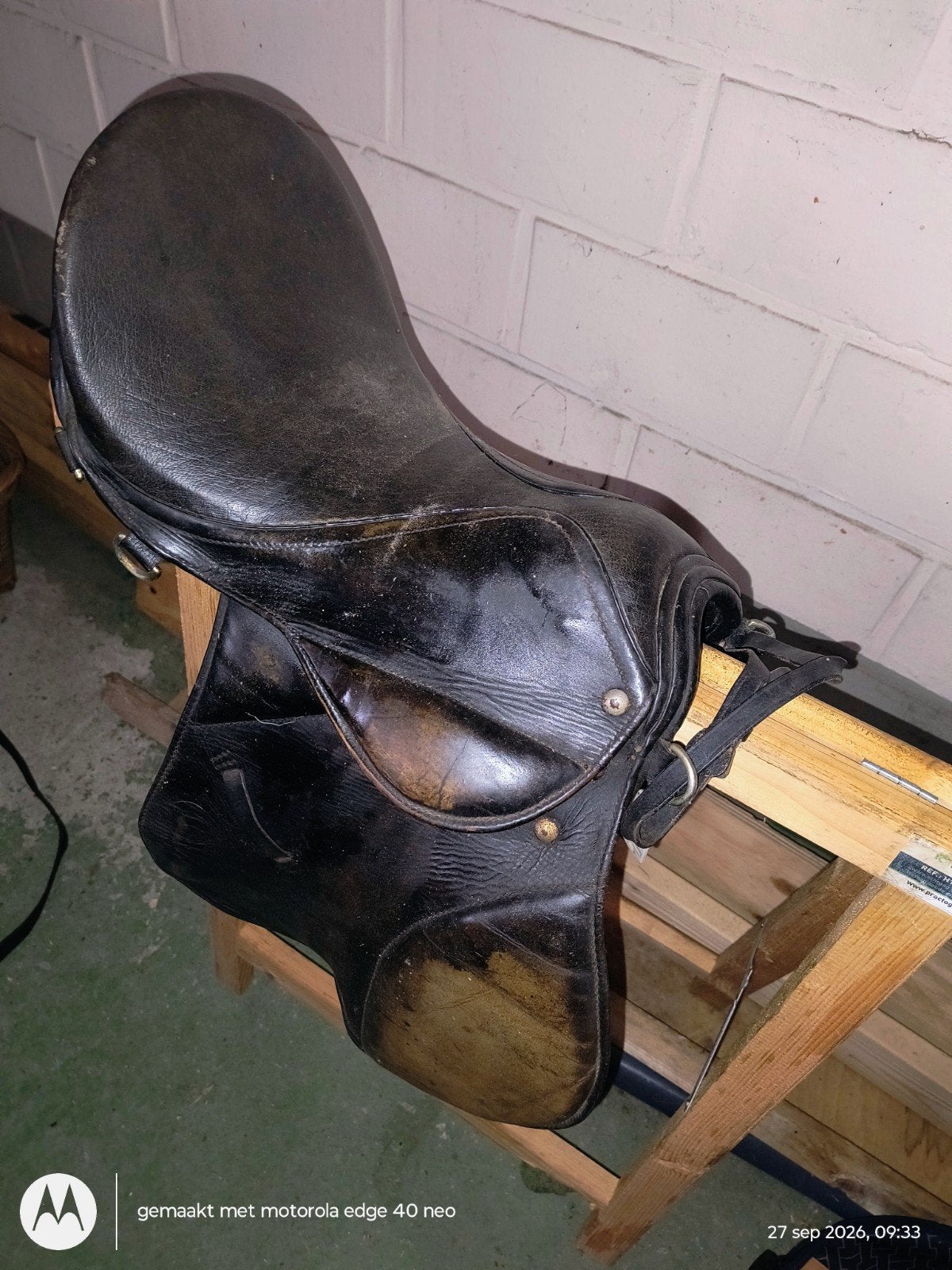 pony zadel 15 inch, Enlèvement, Utilisé