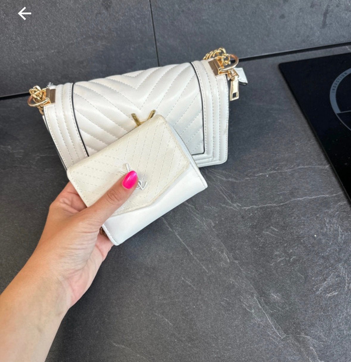 Sac à main et portefeuille -Yves Saint Laurent, Bijoux, Sacs & Beauté, Enlèvement ou Envoi, Neuf, Sac à main