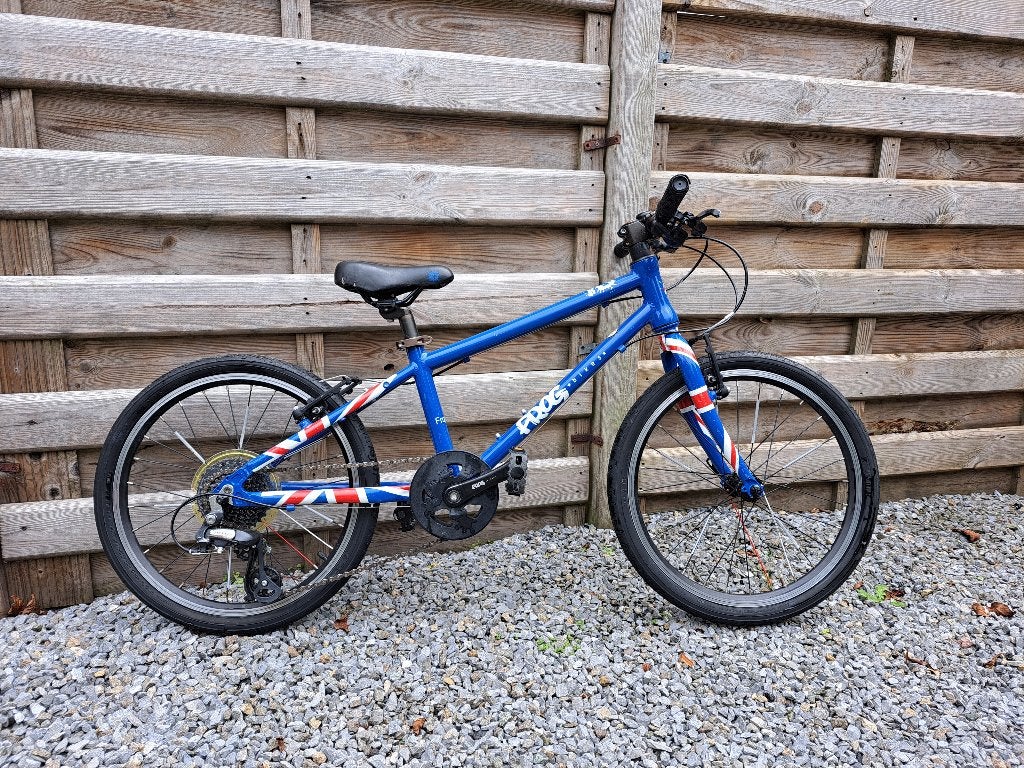 Frog 55 kinderfiets 20", Velgrem, Ophalen, Overige merken, 16 tot 20 inch