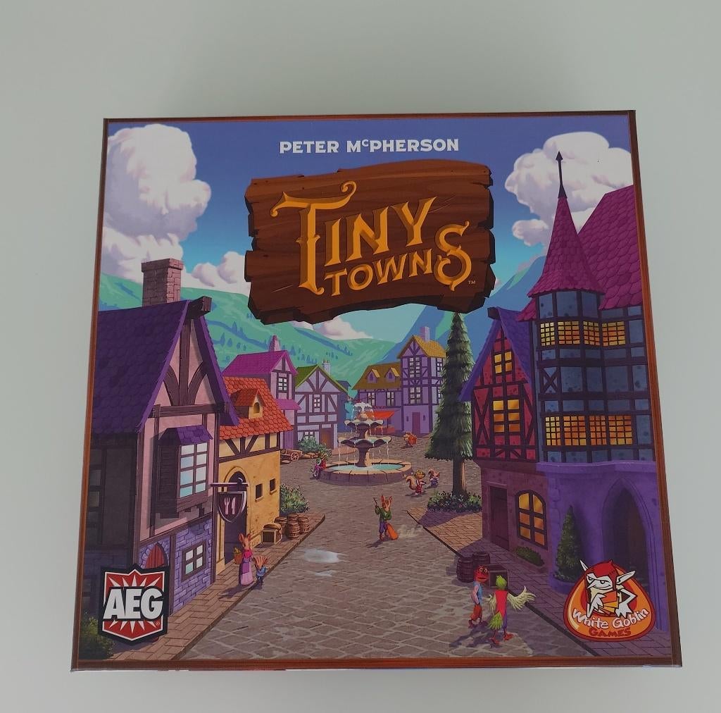 Tiny Towns Gezelschapsspel, Hobby en Vrije tijd, Gezelschapsspellen | Bordspellen, Vijf spelers of meer, Ophalen, Zo goed als nieuw
