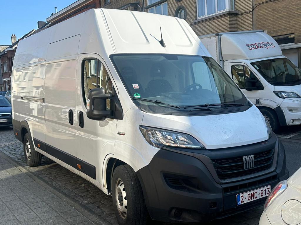 Fiat Ducato 2.2 160 Pk L4 / H3 128000 km 12500€ + Btw, Auto's, Wit, Bedrijf, 5 deurs, LED verlichting