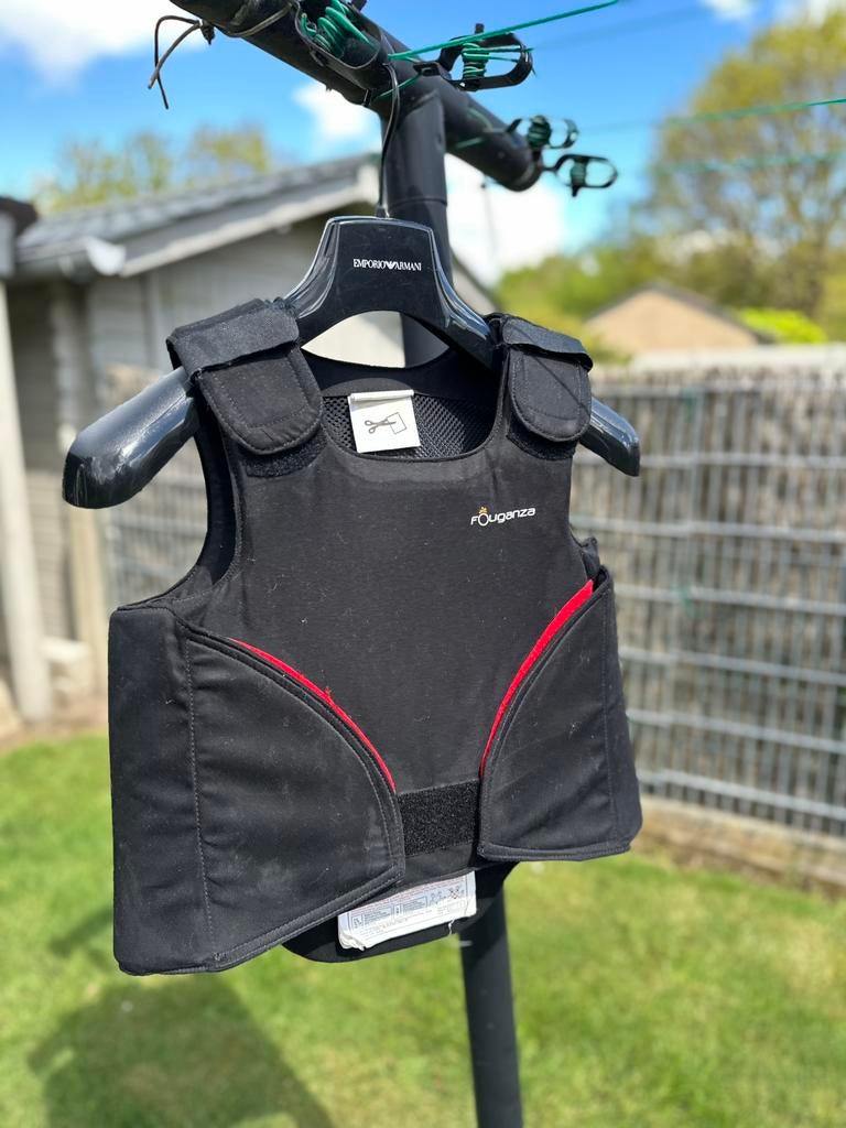 Veste protection, 16 ans, équitation, Enlèvement, Comme neuf