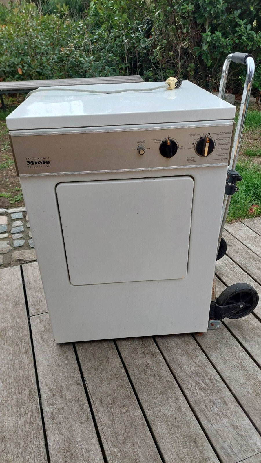 Miele droogkast, Ophalen, Gebruikt, Voorlader, Luchtafvoer