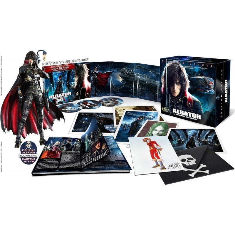 ALBATOR COFFRET DELUXE COLLECTOR Combo  (Figurine + Goodies), CD & DVD, Film, Français, Science-Fiction et Fantasy, Blu-ray