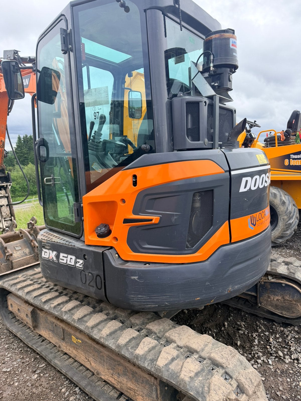 Pelle 5T doosan DX50Z-7, Zakelijke goederen, Machines en Bouw | Kranen en Graafmachines, Graafmachine, Ophalen