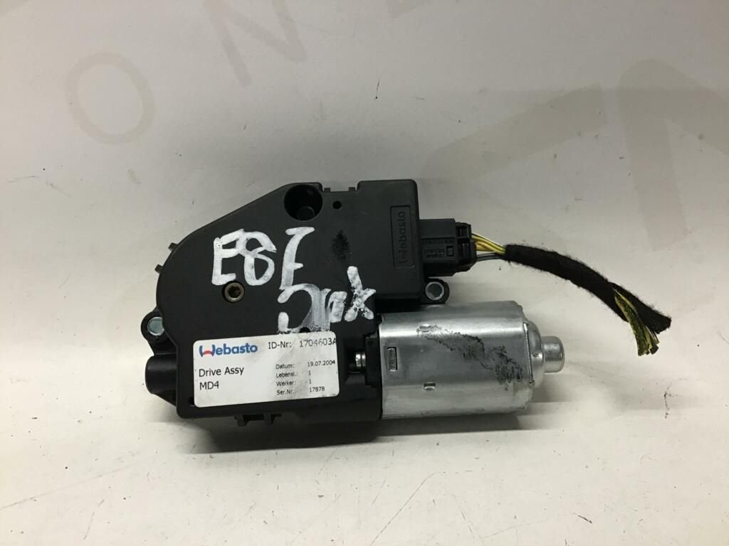 Schuifdak motor BMW 1-serie E87 ('04-'11) 67617193398, Gebruikt, -, -, Ophalen of Verzenden