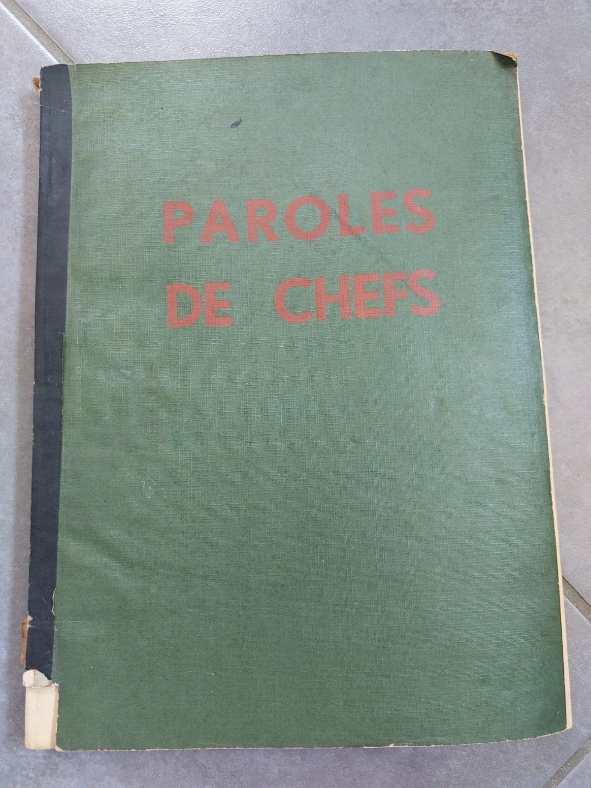 Verdinaso: "Paroles de Chefs" (1941) - Joris van Severen, Verzamelen, Ophalen of Verzenden, Landmacht, Boek of Tijdschrift