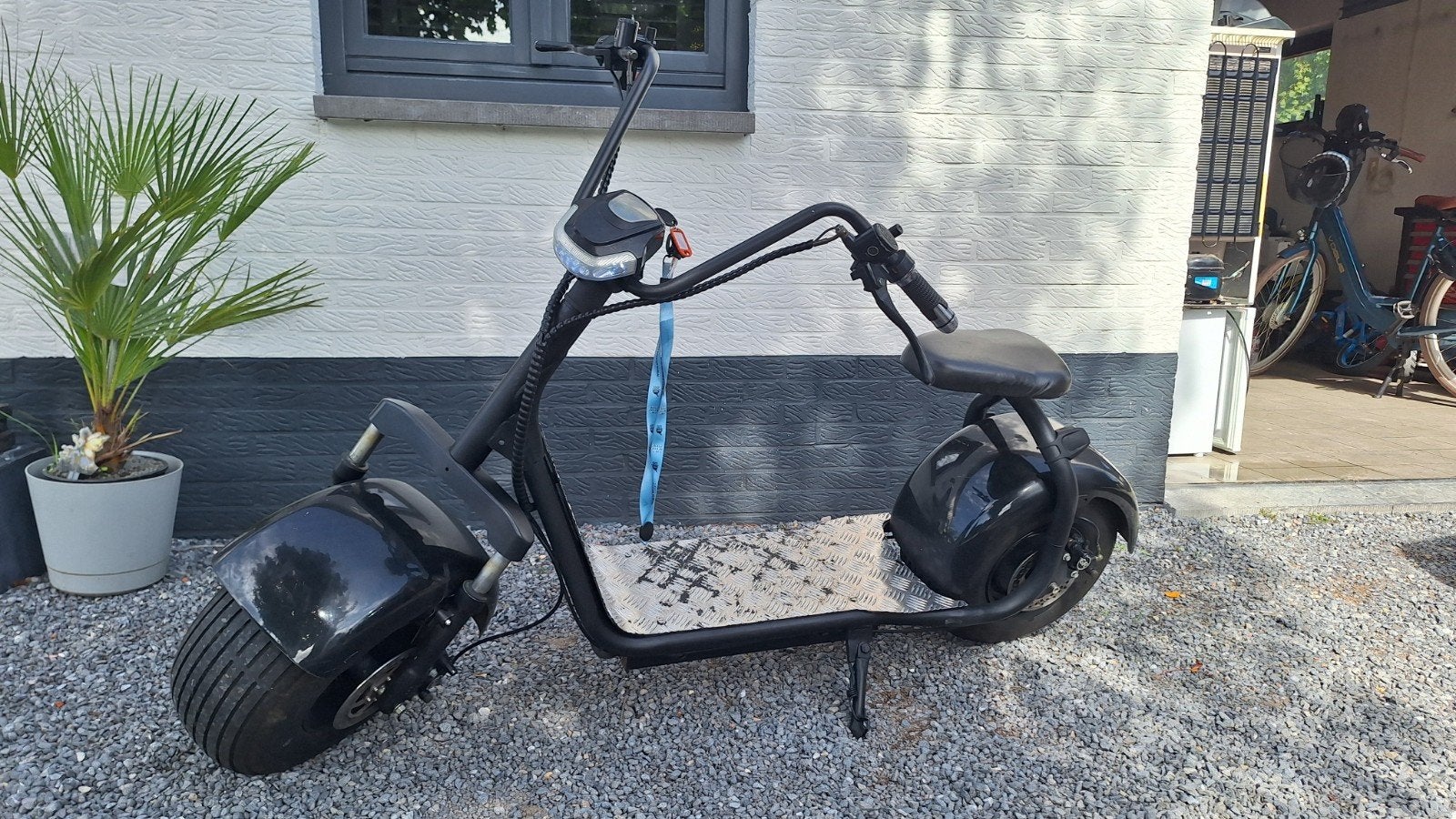 Electrische chopper goedwerkend, Fietsen en Brommers, Scooters | Overige merken, Ophalen