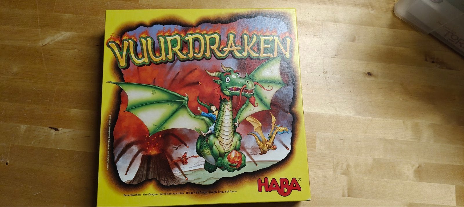 Haba vuurdraken, Ophalen