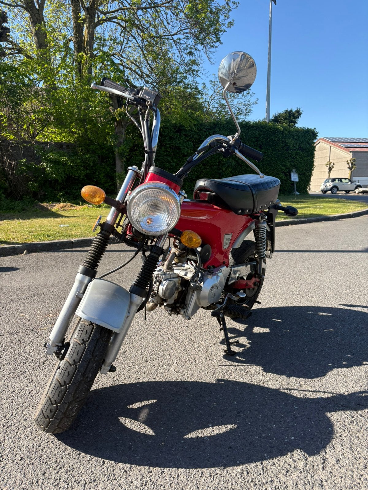 Dax Skyteam 50cc Rouge –Très bon état –Échappement sport NHR, Ophalen, Gebruikt, Overige modellen, Klasse B (45 km/u)
