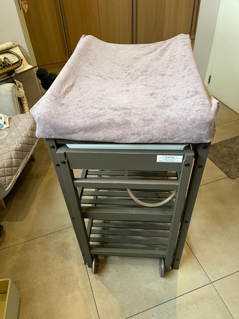 Quax verzorgingstafel met badje, Ophalen, Gebruikt, Minder dan 75 cm, 70 cm of meer