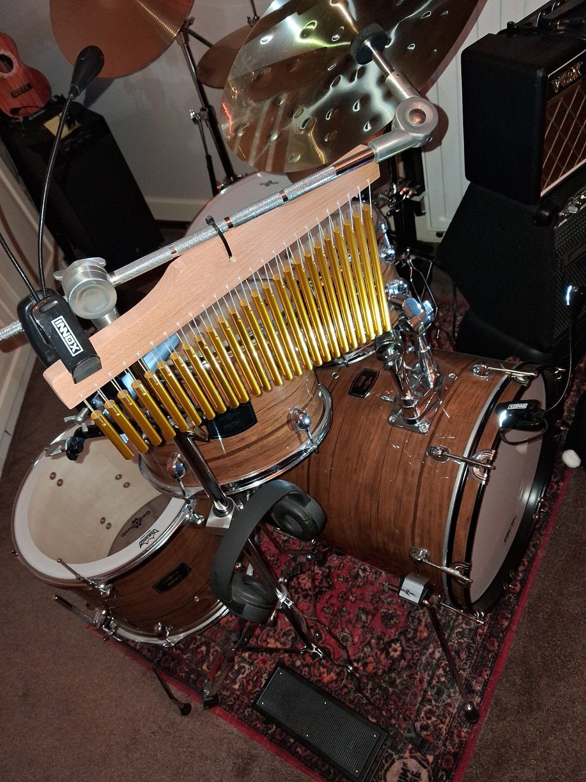 meer dan kompleet drumstel, heel veel extra's, Muziek en Instrumenten, Ophalen, Nieuw, Overige merken