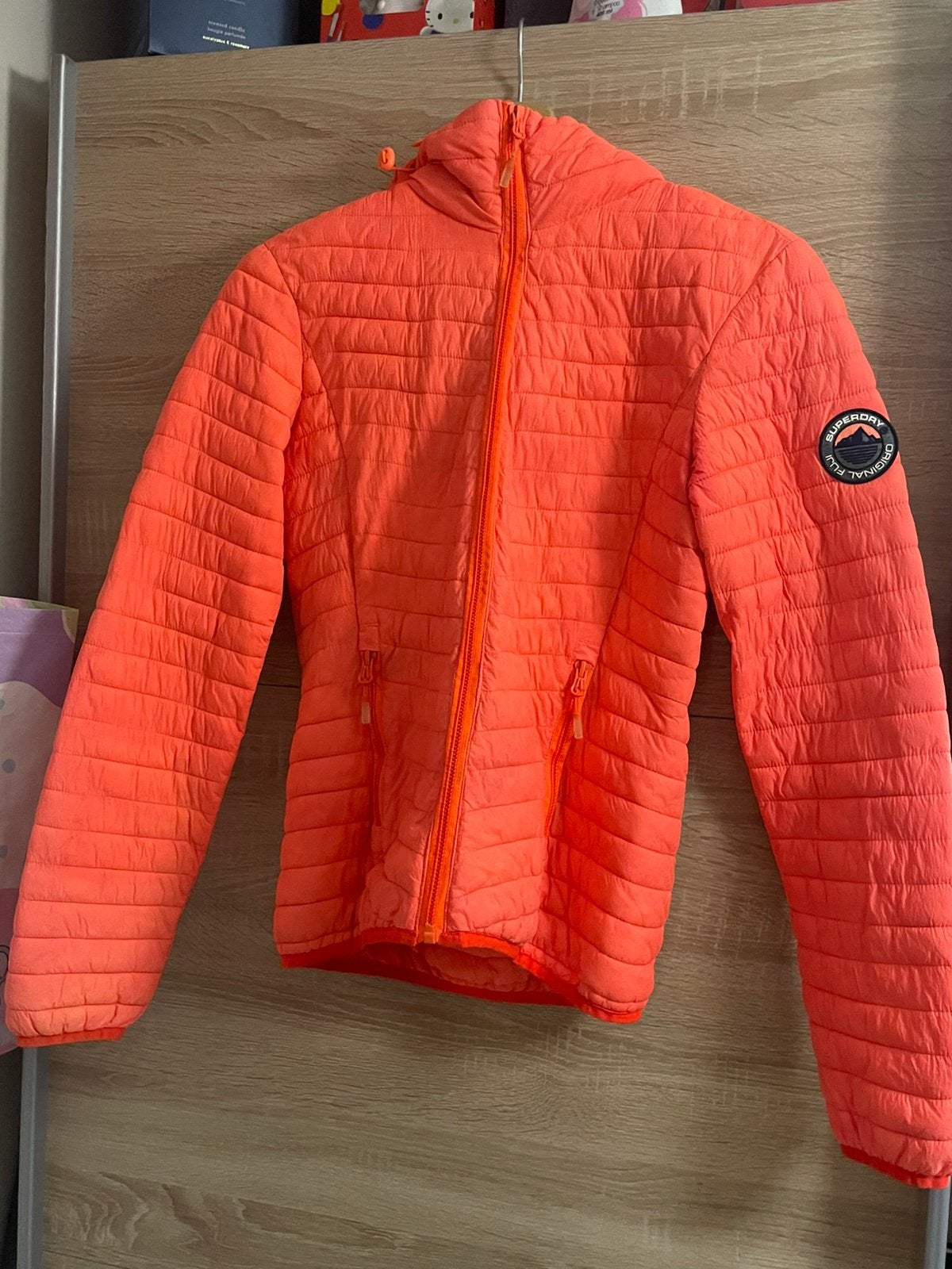 Superdry-jack, Kleding | Dames, Ophalen, Zo goed als nieuw, Maat 36 (S), Oranje