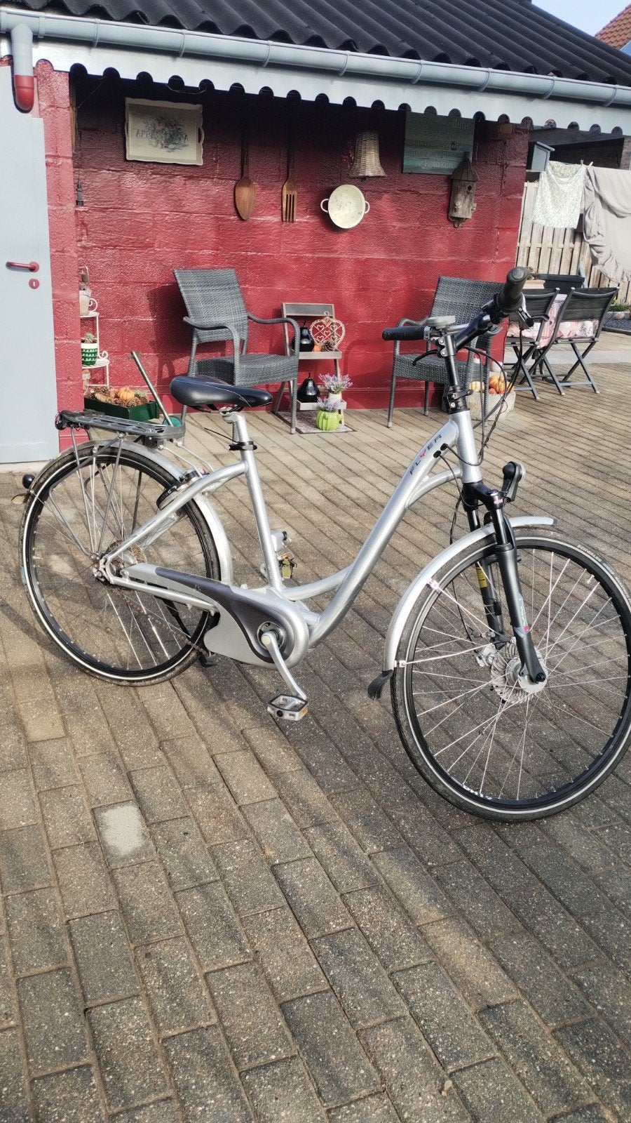 Flyer ebike 26volt, Ophalen