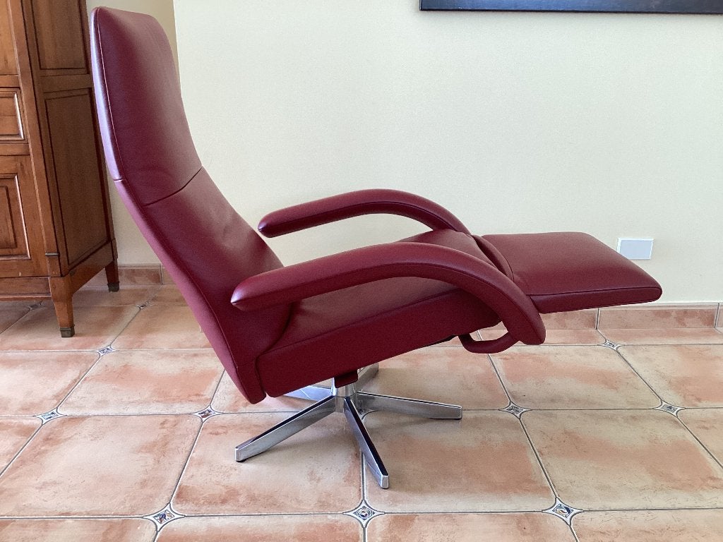 Yoga Jori relax de luxe MULTI-MOVE (jeune modèle ZGAN), Maison & Meubles, Fauteuils, Comme neuf, Cuir, Enlèvement